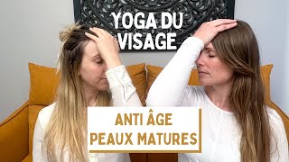 Automassages pour favoriser lélasticité de la peau  Yoga du visage [upl. by Marrilee]