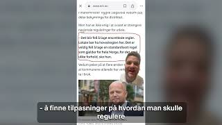 🏘️ Tobias Drevland Lund om regulering av korttidsutleie [upl. by Luise872]