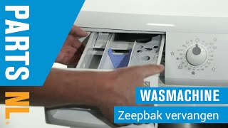 Zeepbak vervangen van wasmachine PartsNL uitleg [upl. by Drarig17]