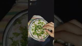 Koshimbir  Simple Raita Recipe shorts koshimbir raitarecipe [upl. by Edna]