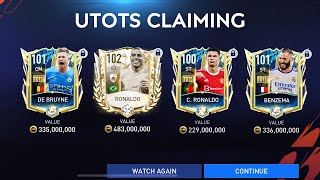 THIS IS THE BEST PACK OPENING EVER IN FIFA MOBILE 22  UTOTS PACK OPENING [upl. by Laamaj]