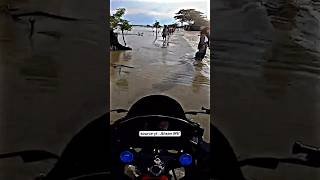 Motovlog Ini Nekad Trabas Banjir Yang Deras motovlog viral [upl. by Dirraj]