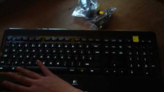 Logitech K800 Wireless Backlight Keyboard Unboxing and Review [upl. by Halyhs]