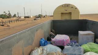 Ride on the Ironore Train freight car ZouerateNouadhibou Mauritania [upl. by Chaworth]