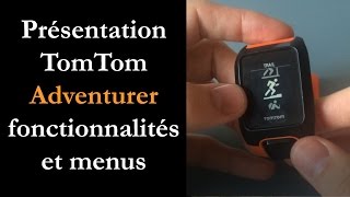 Test TomTom Adventurer  fonctionnalités et menus [upl. by Collier]