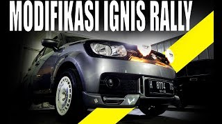 Modifikasi Suzuki Ignis Rally Look With SUMO Bodykit Earth carvlog [upl. by Yrrok]