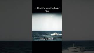 Watch As A Uboat Submerges  You Wont Believe What Happens Next ww2 uboat submarine [upl. by Derick458]