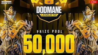 DODMANE LEAGUE SEASON 2 LIVE  50K TOURNAMENT  GODAVARI GIRL  SOUR ESPORTS shorts live [upl. by Grata]