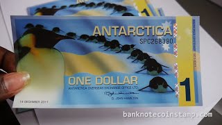 Antarctica 1 Dollar Banknotes [upl. by Novek229]