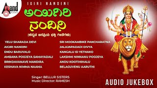 Aigiri Nandini  Mahishasura Mardhini  Popular Traditional Devotional Songs  Belluru Sisters [upl. by Vachell892]