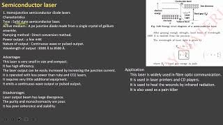 PH3151  Engineering Physics  Unit 3  Semiconductor Laser [upl. by Marijo]