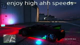 GTA 5 EASY INSANE Speed Glitch Tutorial Patched [upl. by Rafaellle]