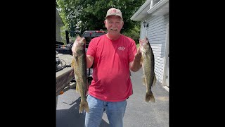 Summer Walleye Trolling on Norris [upl. by Eeclehc]