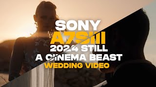 Wedding video in Mykonos  Sony A7Siii is still a beast [upl. by Dalenna]