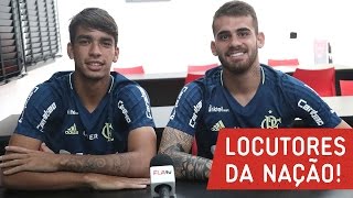 Locutores da Nação  Lucas Paquetá e Felipe Vizeu [upl. by Beekman]