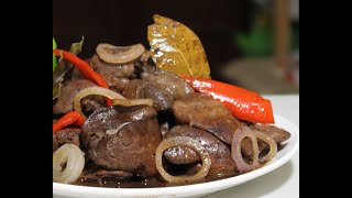 Atay ng Manok gawing Masarap na Adobo Recipe  Adobong Atay ng Manok [upl. by Shornick]