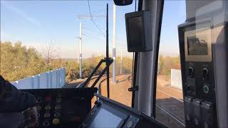 Sheffield Tram Train  Cathedral to Rotherham Parkgate Full Route [upl. by Mosi]