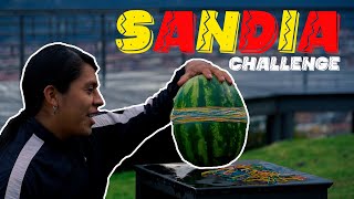 SANDÍA CHALLENGE  respondiendo 100 preguntas🥵 Edis Vlogs [upl. by Ahse]