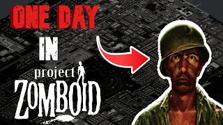 I survived the Day One Mod  Project Zomboid [upl. by Dnaloy519]