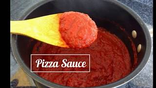 Pizza Sauce Recipe  Homemade Pizza Sauce Easy by HUMA IN THE KITCHEN [upl. by Rabin]