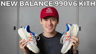 ชอบที่สุดของปีนี้ KITH x NEW BALANCE 990V6 quotMADISON SQUARE GARDENquot [upl. by Artsa]