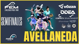 SEMIFINALES  2da Etapa FEM Challenger Padel Tour  Avellaneda [upl. by Arrim]