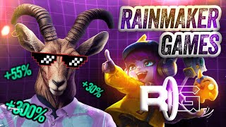 MAKE YOUR GAMING A REALITY 🔥 Rainmaker Games 🔥 1000x IN THE MAKING  🔥 [upl. by Akahc687]