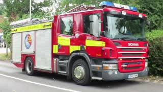 SFRS Reigate Pump Responding to AFA [upl. by Konstantin]