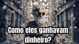 COMO OS FILÓSOFOS GREGOS ANTIGOS GANHAVAM DINHEIRO [upl. by Acinyt]