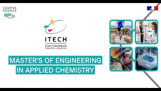 Interested in Applied Chemistry Study at ITECH Lyon [upl. by Naves131]