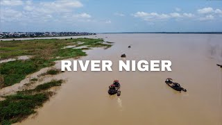 The Niger River West Africa  DJI Mini 2 [upl. by Jemmy]