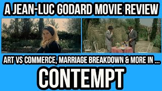 A JEANLUC GODARD Masterpiece CONTEMPT Movie Review [upl. by Hieronymus247]