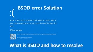 Windows server BSOD error and Solutions  in Tamil  What is BSOD  Blue Screen Of Death [upl. by Ob]