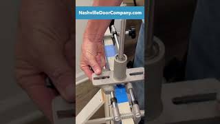 How to learn to install mortise locks with a mortise lock jig [upl. by Larsen]