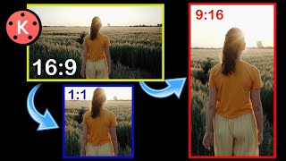 How to change a Video from one Aspect Ratio to the Other in KineMaster [upl. by Suitangi]