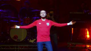 The New Official England Away Kit Debuted by Kasabian [upl. by Murton937]