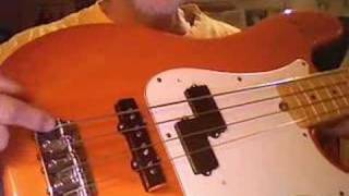 Free Online Absolute Beginner Bass Guitar Lesson Number 1 [upl. by Llemert]