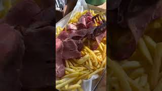 PASTRAMI AND CHIPS cooked on the ESSE IRONHEART kitchen cooking [upl. by Rivera]