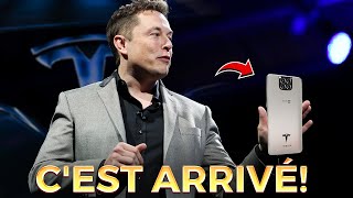 Elon Musk lance enfin le téléphone Tesla Model Pi [upl. by Gnem]