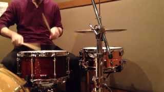 SNARE TESTING  Sakae Bubinga 13quotx7quot  Yamaha Copper 14quotx65quot [upl. by Akkahs414]