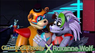 FNAF SB SFM GlamRock Freddy X Roxanne Wolf [upl. by Chelsie]