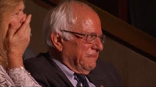 Bernie Sanders fights back tears during brothers emotional speech about their parents [upl. by Henigman472]