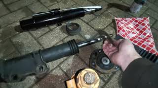 Mercedes Sprinter W906 shock absorber replacement the little tricks and hidden gems [upl. by Airdnal]