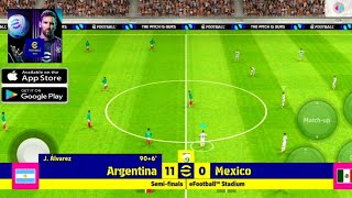 Argentina vs mexico copa america 2024 [upl. by Hazard107]