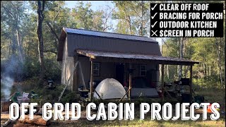 Off Grid Cabin Projects [upl. by Assirolc817]