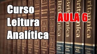 LEITURA ANALÍTICA  Aula 6  Leiutra Analítica parte 3 [upl. by Nyrok933]