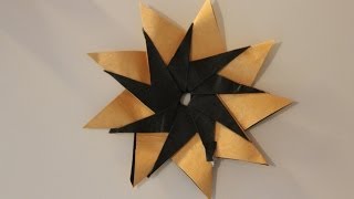 Origami star Kathya by KlausDieter Ennen [upl. by Weksler]