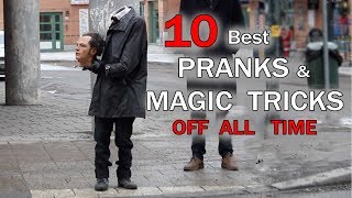 TOP 10 PRANKS amp Magic tricks OF ALL TIME  Julien Magic [upl. by Kellina884]