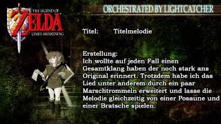 Zelda Links Awakening Music  Titelmelodie  Orchestrated by Lightcatcher [upl. by Mccartan]