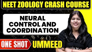 NEURAL CONTROL AND COORDINATION in 1 Shot All Concepts Tricks amp PYQs  NEET Crash Course  Ummeed [upl. by Ater964]